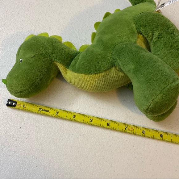 Carters Green Plush Dinosaur Dino Dragon Stuffed Animal Baby Toy Lovey 15091 - Picture 4 of 5